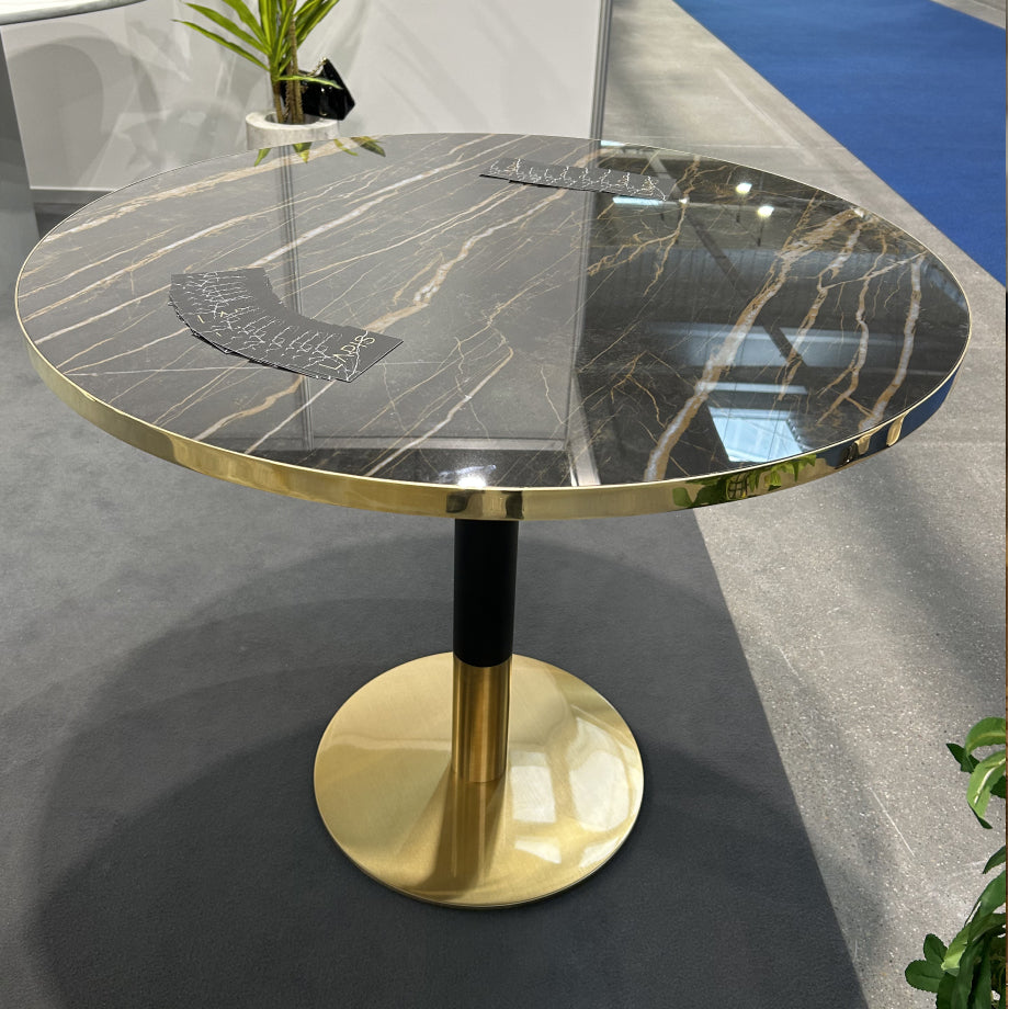 Orion - round HoReCa dining table for 2